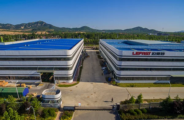 Aerial view of the LEFAST manufacturing base