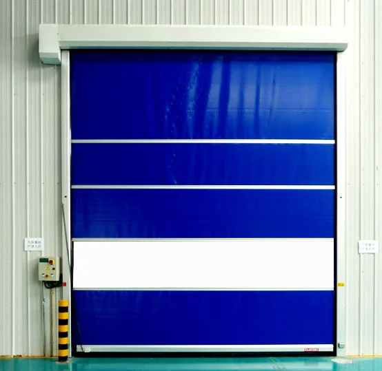 High-Speed Roll-Up Door installation view